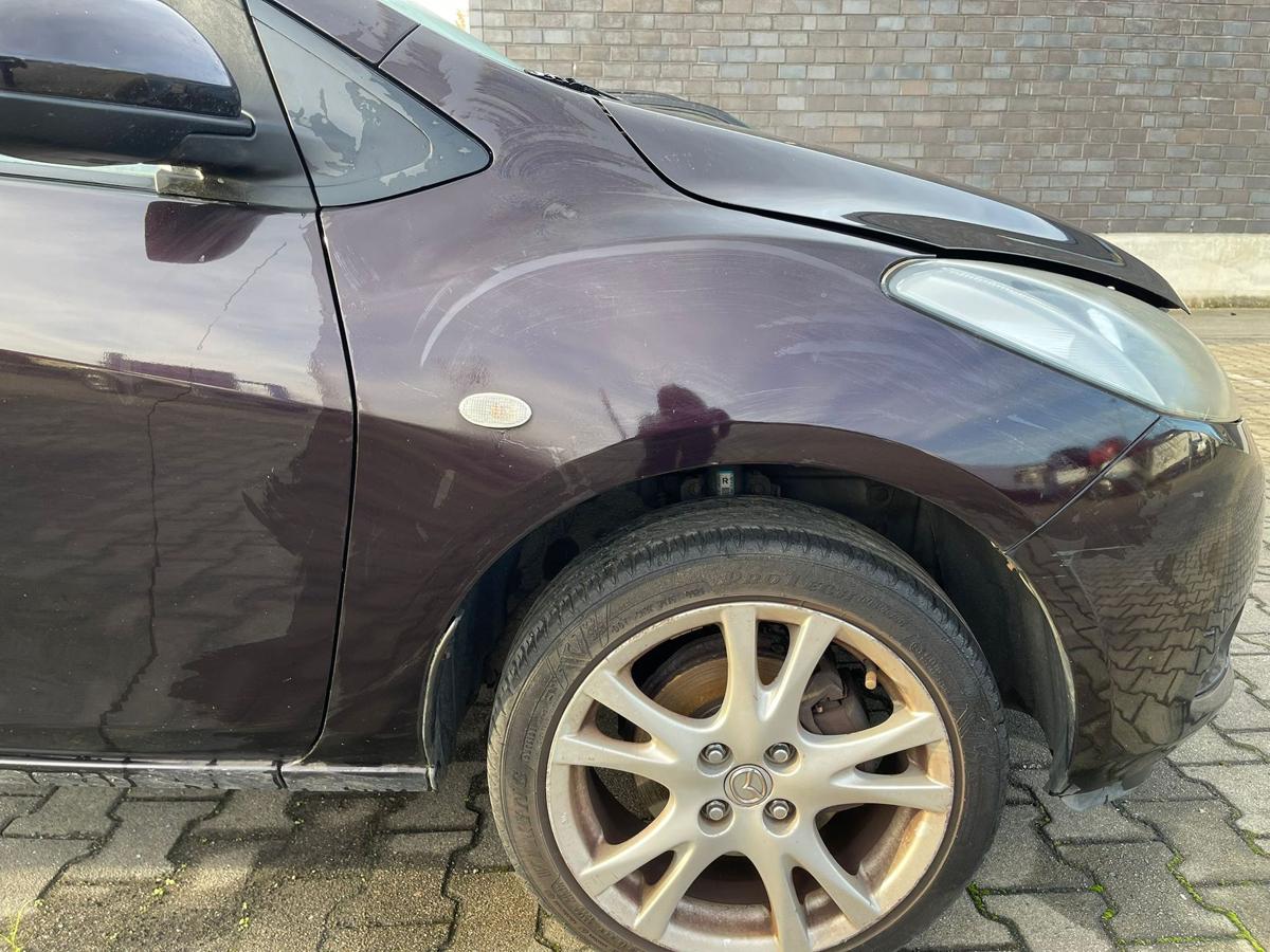 Mazda 2 DE original Kotflügel rechts Lilametallic BJ09